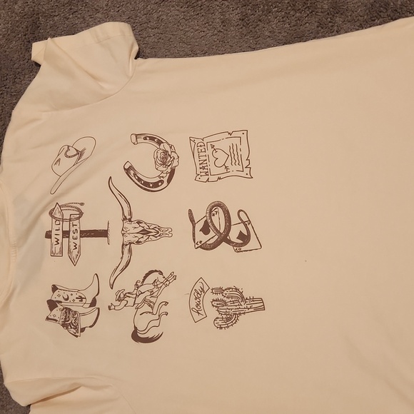 Cream T-Shirt with Bull Design - Picture 3 of 6